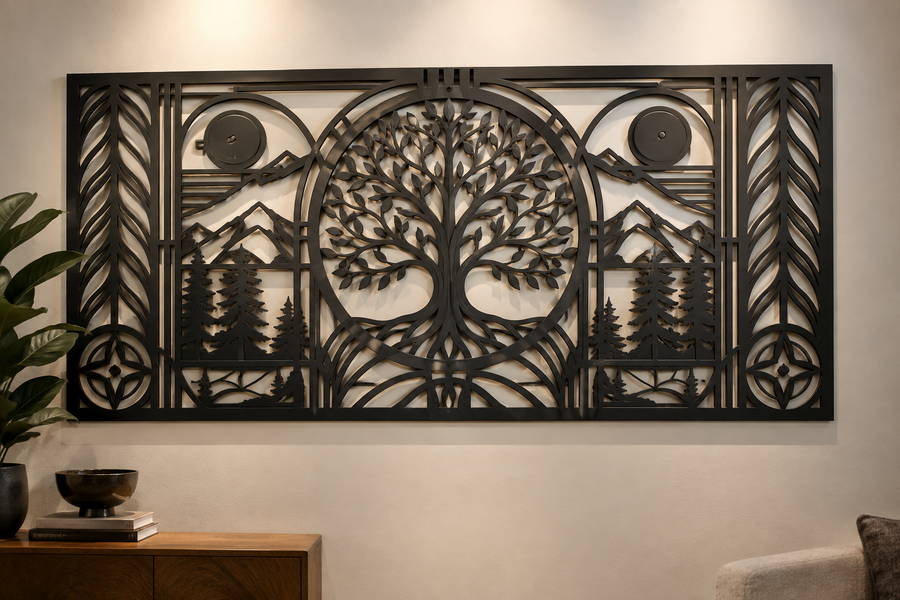 Wall sculpture